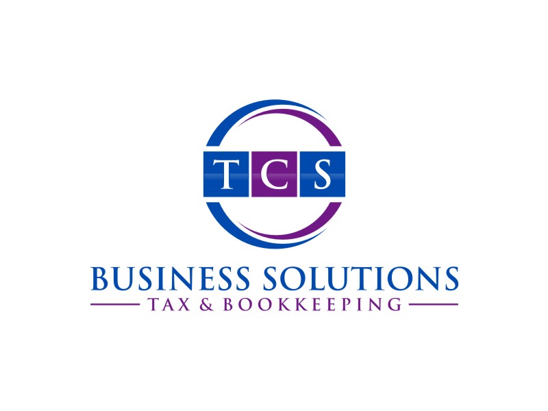 TCS Business Solutions  - Tax & Bookkeeping logo design by alby