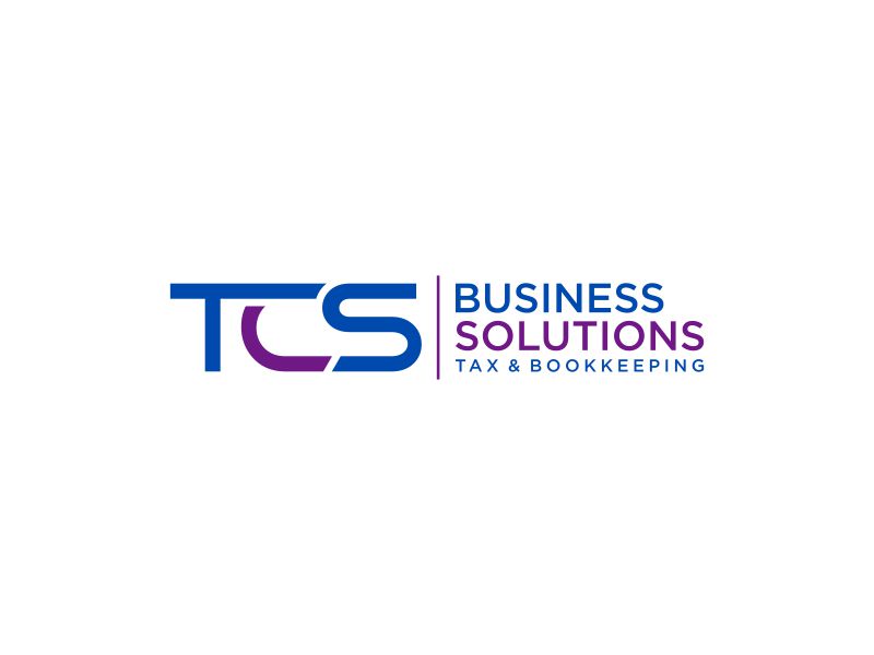 TCS Business Solutions  - Tax & Bookkeeping logo design by Galfine