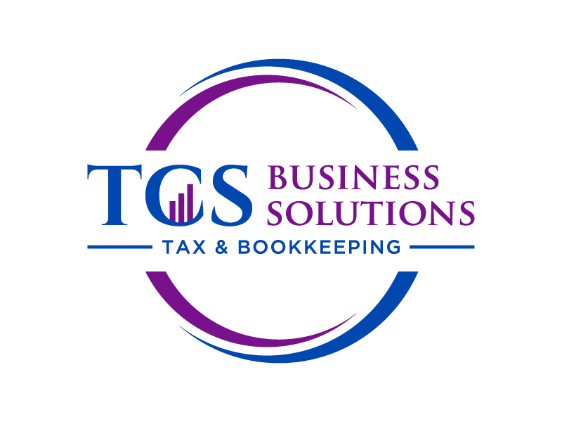 TCS Business Solutions  - Tax & Bookkeeping logo design by subrata