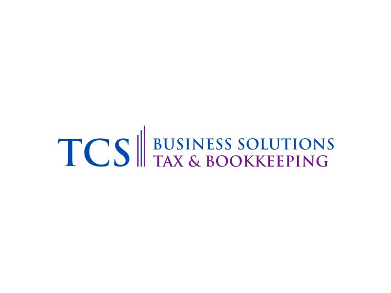 TCS Business Solutions  - Tax & Bookkeeping logo design by alby