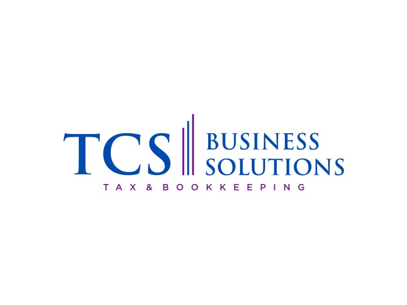 TCS Business Solutions  - Tax & Bookkeeping logo design by alby