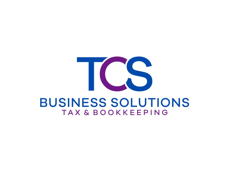 TCS Business Solutions  - Tax & Bookkeeping logo design by Artomoro