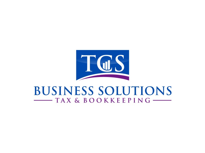 TCS Business Solutions  - Tax & Bookkeeping logo design by alby