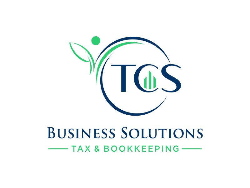 TCS Business Solutions  - Tax & Bookkeeping logo design by paseo