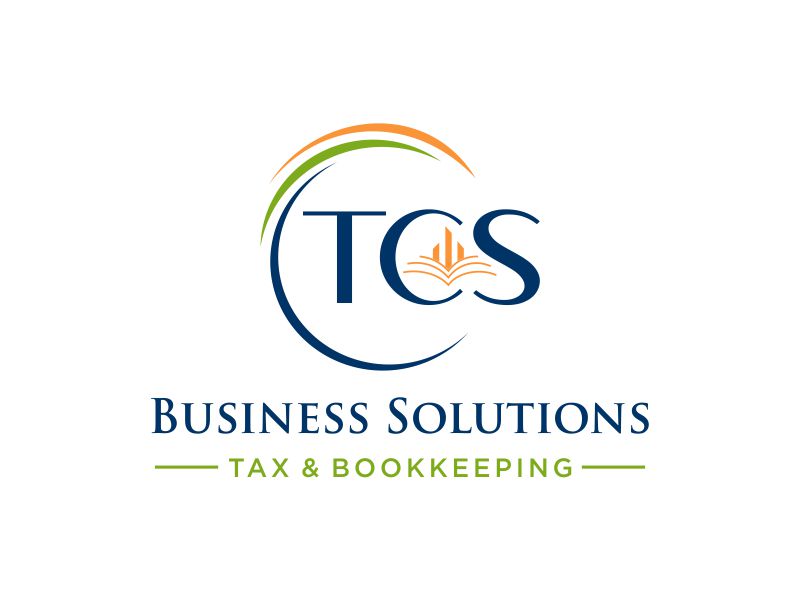 TCS Business Solutions  - Tax & Bookkeeping logo design by paseo