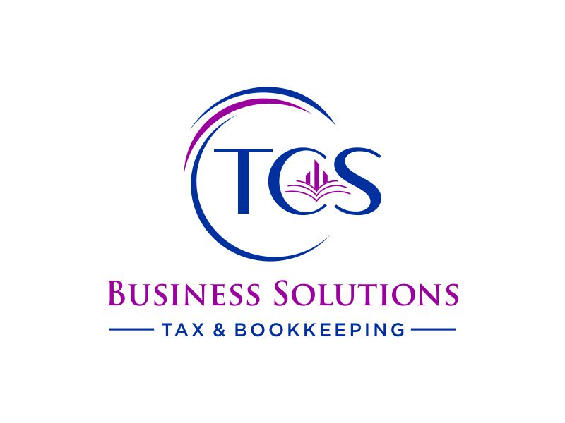 TCS Business Solutions  - Tax & Bookkeeping logo design by paseo