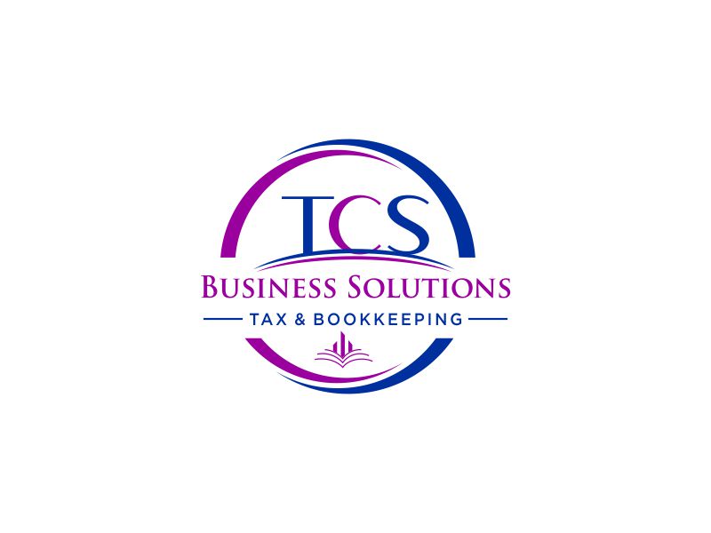 TCS Business Solutions  - Tax & Bookkeeping logo design by paseo