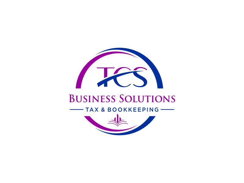 TCS Business Solutions  - Tax & Bookkeeping logo design by paseo