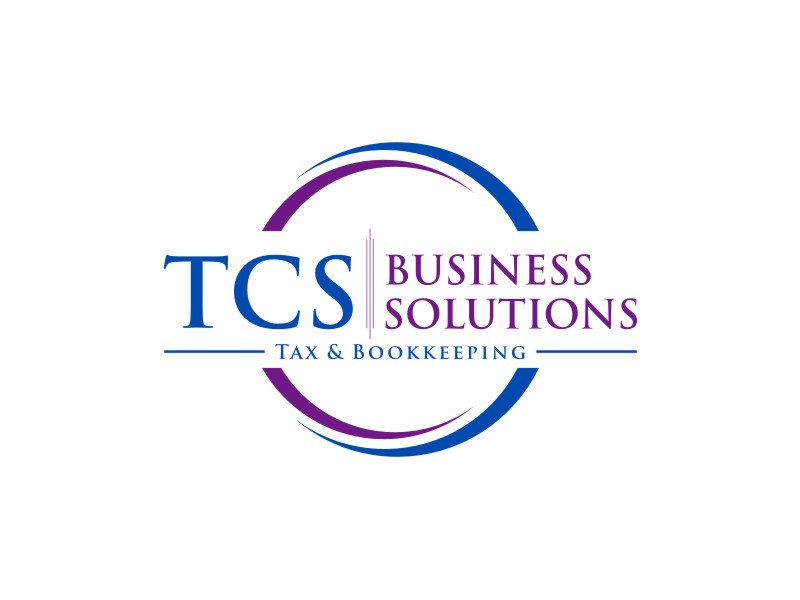 TCS Business Solutions  - Tax & Bookkeeping logo design by Neng Khusna