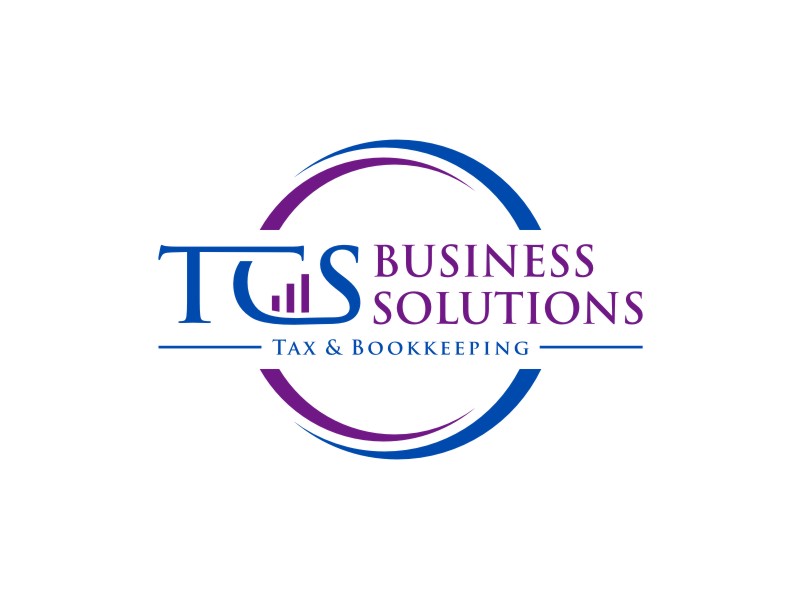 TCS Business Solutions  - Tax & Bookkeeping logo design by Neng Khusna