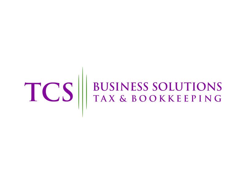 TCS Business Solutions  - Tax & Bookkeeping logo design by cocote