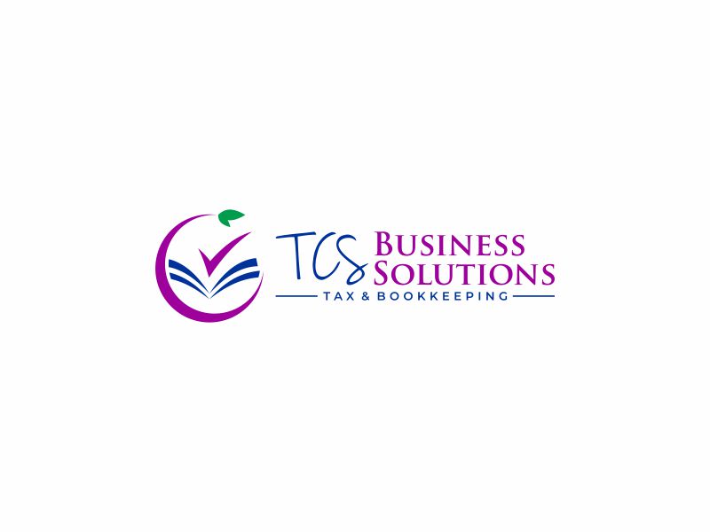 TCS Business Solutions  - Tax & Bookkeeping logo design by paseo