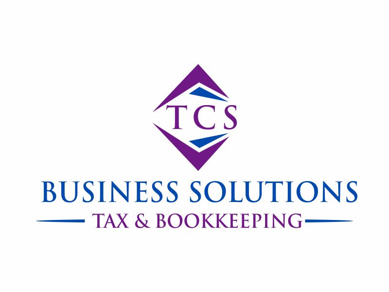 TCS Business Solutions  - Tax & Bookkeeping logo design by paundra