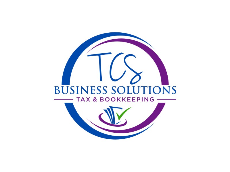 TCS Business Solutions  - Tax & Bookkeeping logo design by johana