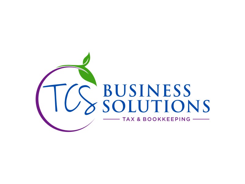 TCS Business Solutions  - Tax & Bookkeeping logo design by johana