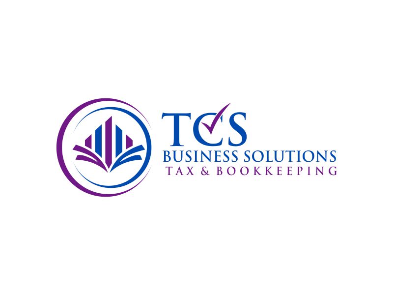 TCS Business Solutions  - Tax & Bookkeeping logo design by dencowart