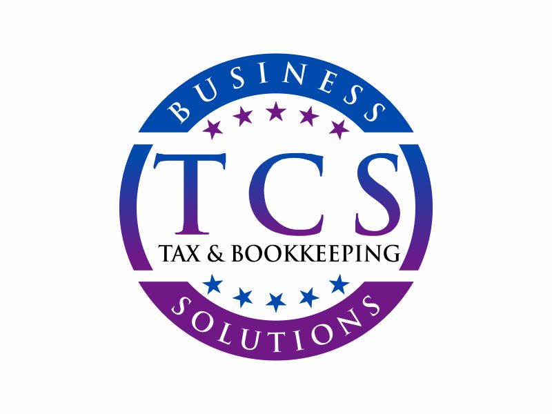 TCS Business Solutions  - Tax & Bookkeeping logo design by paundra