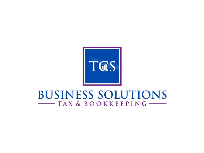 TCS Business Solutions  - Tax & Bookkeeping logo design by alby