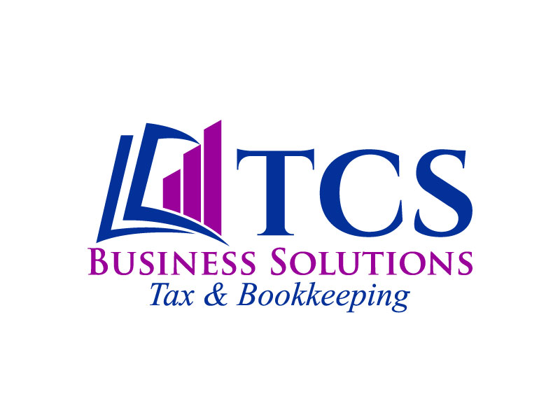 TCS Business Solutions  - Tax & Bookkeeping logo design by jaize