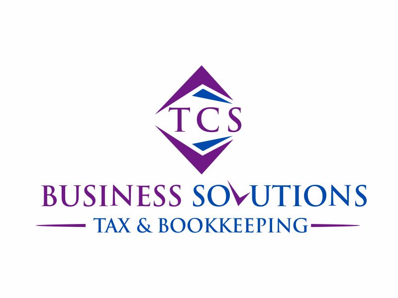 TCS Business Solutions  - Tax & Bookkeeping logo design by paundra