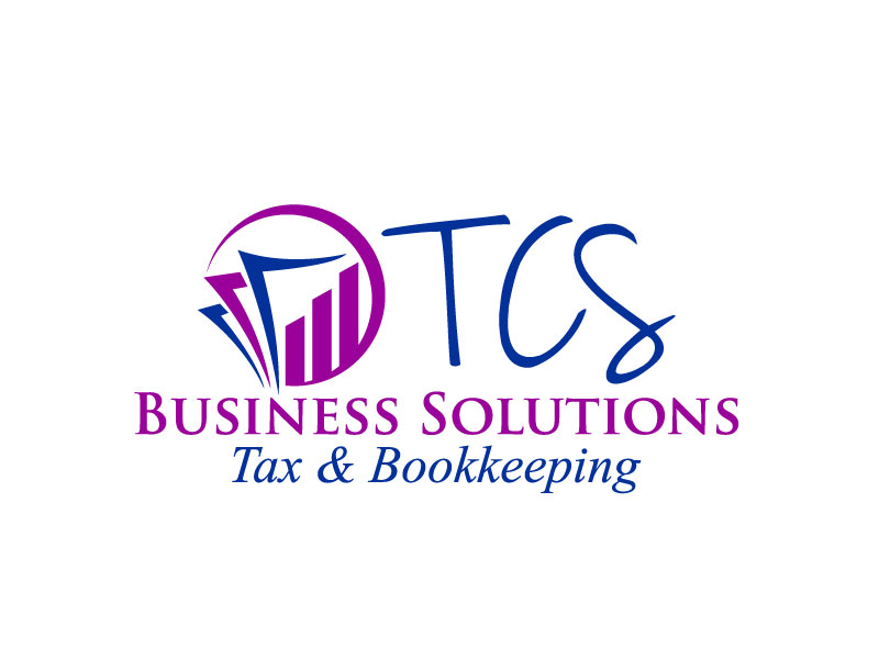 TCS Business Solutions  - Tax & Bookkeeping logo design by jaize