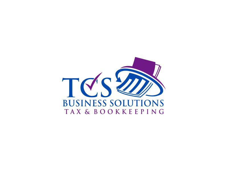 TCS Business Solutions  - Tax & Bookkeeping logo design by dencowart