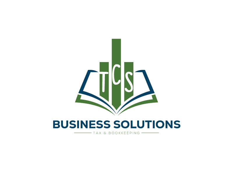 TCS Business Solutions  - Tax & Bookkeeping logo design by Ebad uddin