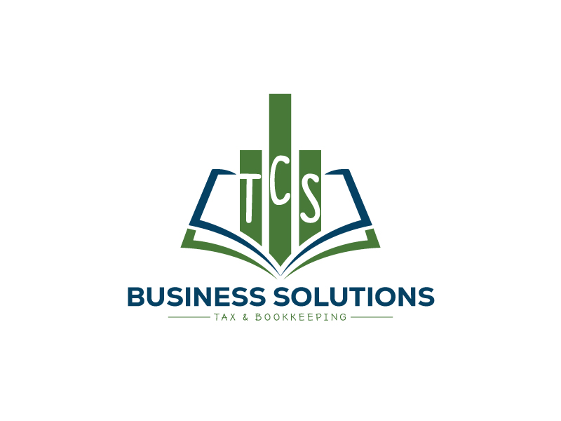 TCS Business Solutions  - Tax & Bookkeeping logo design by Ebad uddin