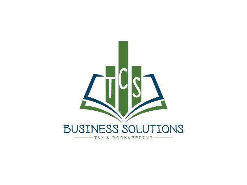 TCS Business Solutions  - Tax & Bookkeeping logo design by Ebad uddin