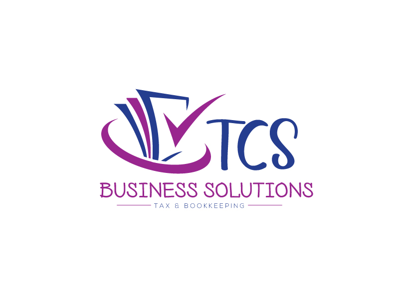 TCS Business Solutions  - Tax & Bookkeeping logo design by Ebad uddin