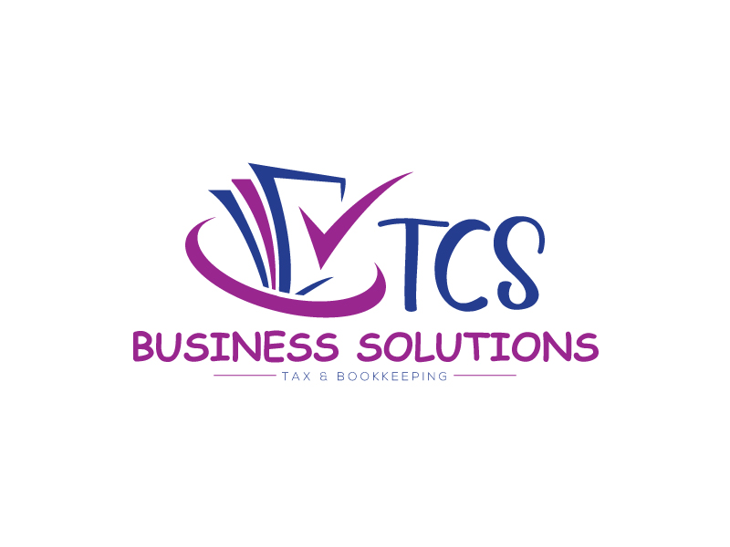 TCS Business Solutions  - Tax & Bookkeeping logo design by Ebad uddin