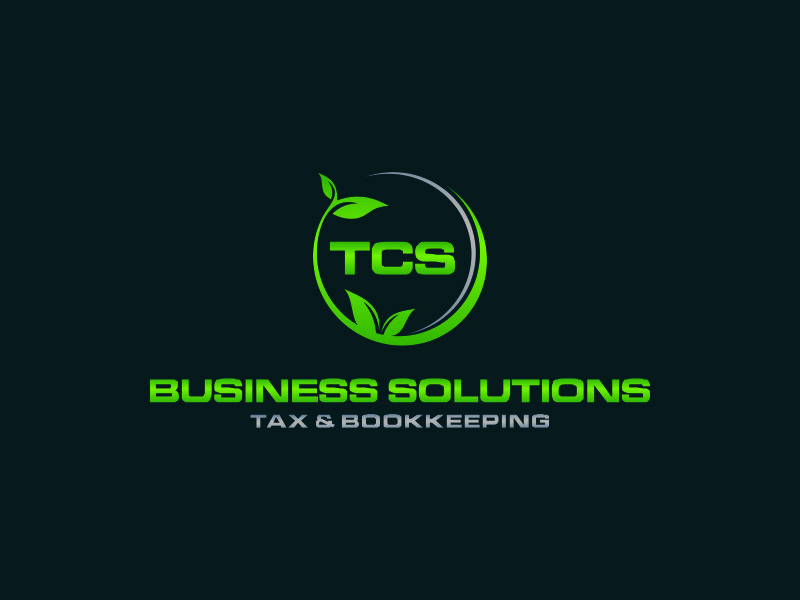 TCS Business Solutions  - Tax & Bookkeeping logo design by azizah