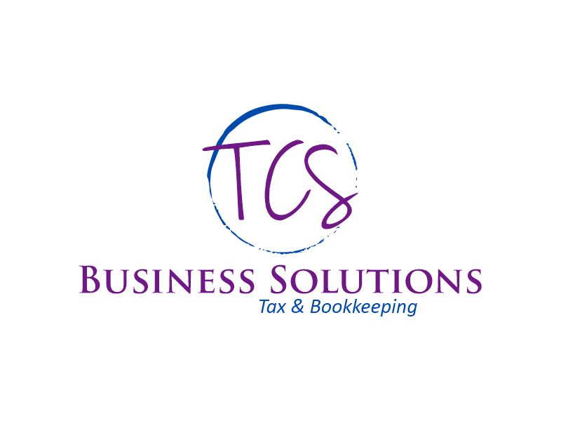 TCS Business Solutions  - Tax & Bookkeeping logo design by Gwerth