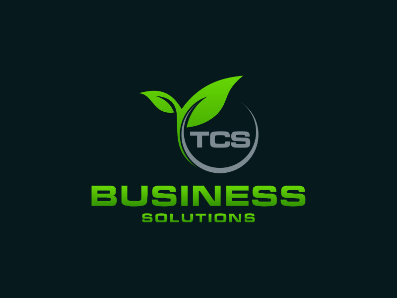 TCS Business Solutions  - Tax & Bookkeeping logo design by azizah