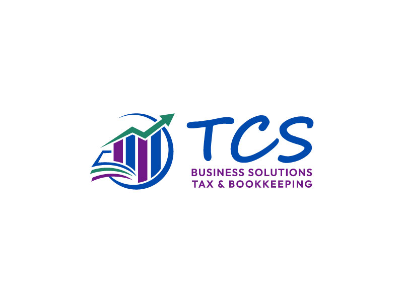 TCS Business Solutions  - Tax & Bookkeeping logo design by Logo Infantry