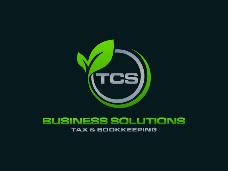 TCS Business Solutions  - Tax & Bookkeeping logo design by azizah