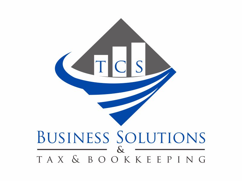 TCS Business Solutions  - Tax & Bookkeeping logo design by Greenlight