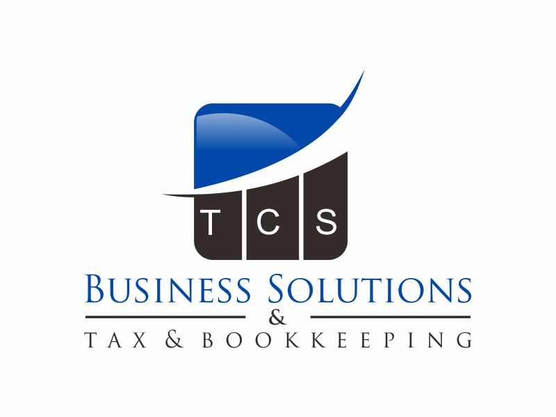 TCS Business Solutions  - Tax & Bookkeeping logo design by Greenlight