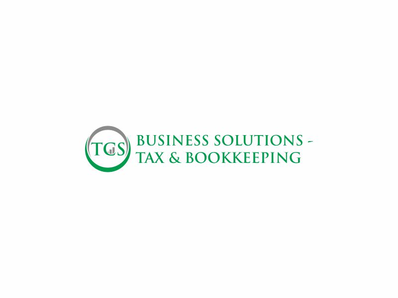 TCS Business Solutions  - Tax & Bookkeeping logo design by Diponegoro_