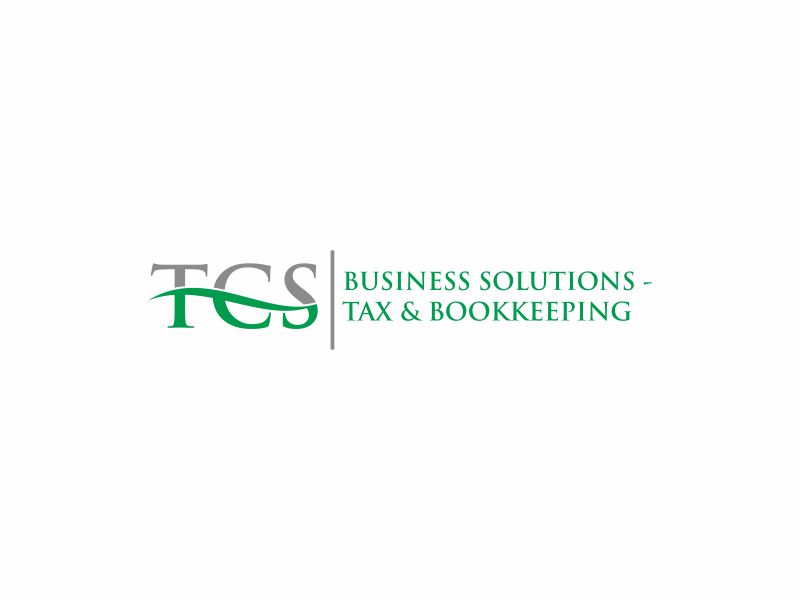 TCS Business Solutions  - Tax & Bookkeeping logo design by Diponegoro_