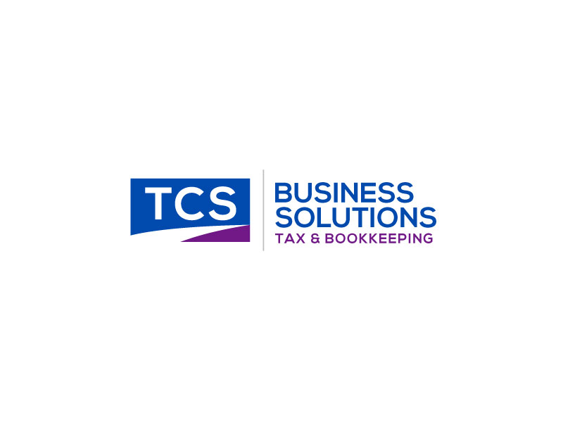 TCS Business Solutions  - Tax & Bookkeeping logo design by bezalel