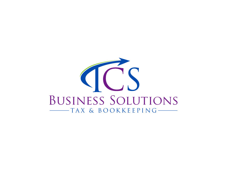 TCS Business Solutions  - Tax & Bookkeeping logo design by bezalel