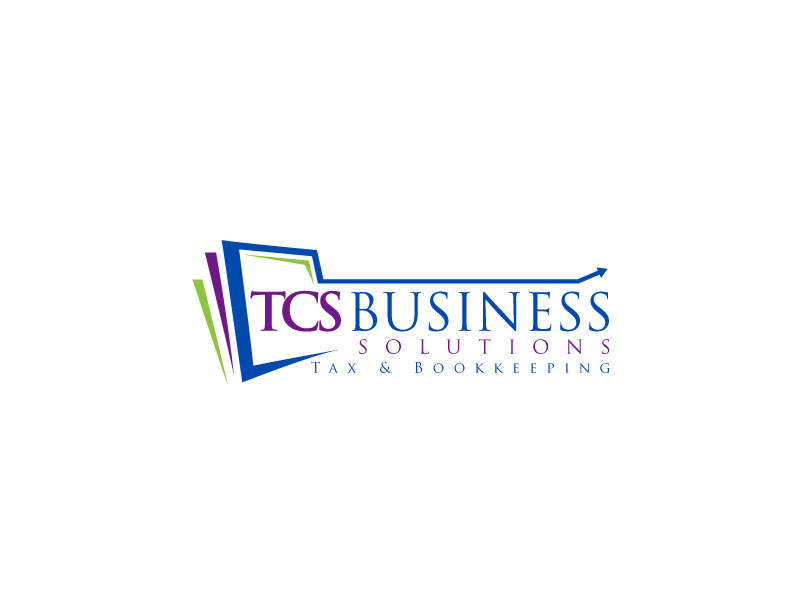 TCS Business Solutions  - Tax & Bookkeeping logo design by bezalel