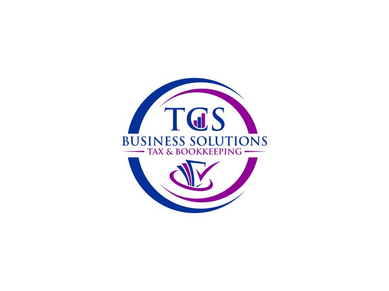 TCS Business Solutions  - Tax & Bookkeeping logo design by hopee