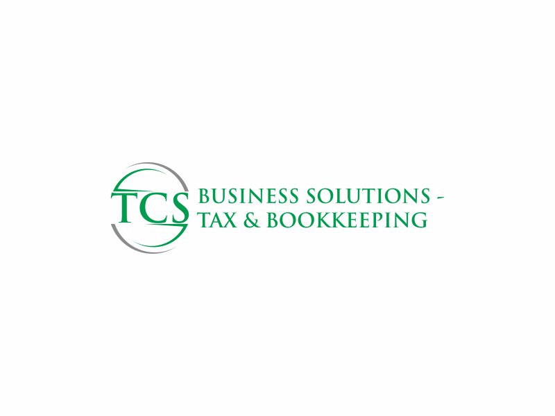 TCS Business Solutions  - Tax & Bookkeeping logo design by Diponegoro_