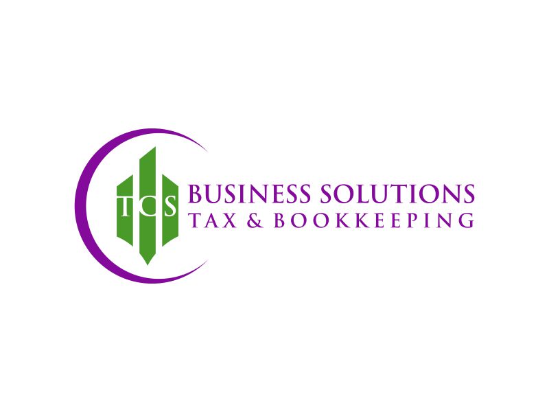 TCS Business Solutions  - Tax & Bookkeeping logo design by cocote