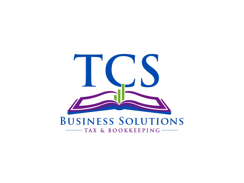 TCS Business Solutions  - Tax & Bookkeeping logo design by usef44