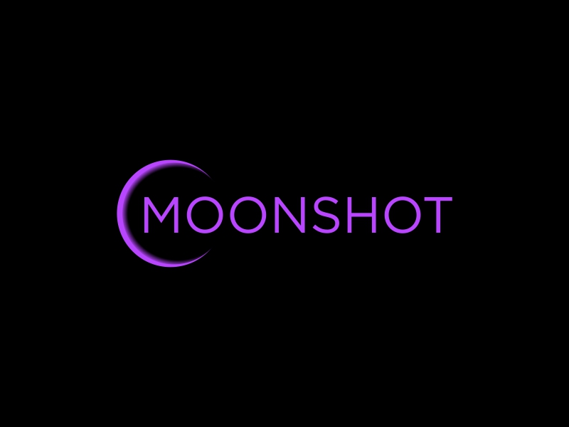 Moonshot logo design by zeta