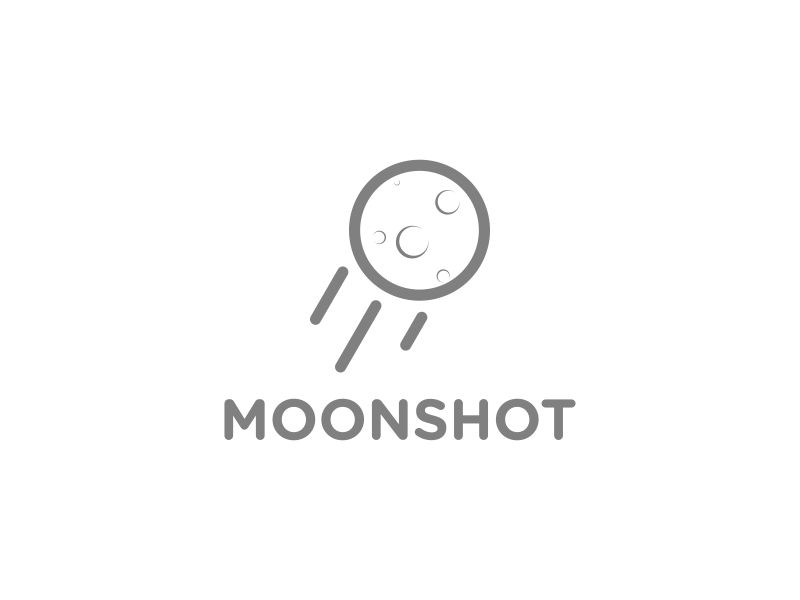 Moonshot logo design by scania