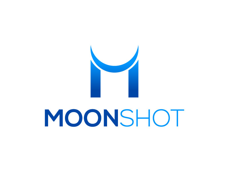 Moonshot logo design by subrata